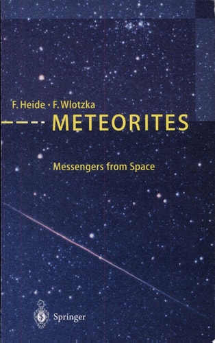 Meteorites Messengers from Spacce