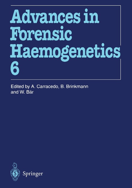 16th Congress of the International Society for Forensic Haemogenetics (Internationale Gesellschaft für forensische Hämogenetik e.V.), Santiago de Compostela, 12-16 September 1995