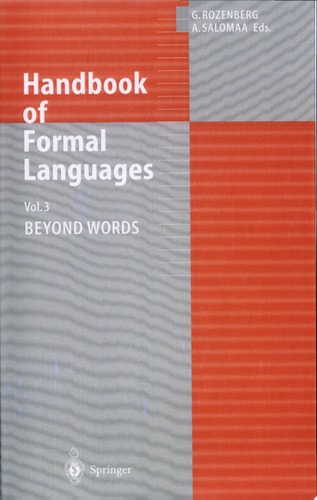 Handbook of Formal Languages Beyonds words