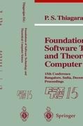 Foundations of Software Technology and Theoretical Computer Science: 15th Conference; Bangalore, India, December 1995. Proceedings