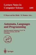 Automata, Languages and Programming: 23rd International Colloquium, ICALP 96, Paderborn, Germany, July 8-12, 1996. Proceedings