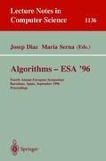 Algorithms - ESA 96: Fourth Annual European Symposium, Barcelona, Spain, September 25-27, 1996. Proceedings