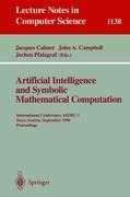 Artificial Intelligence and Symbolic Mathematical Computation: International Conference, AISMC-3, Steyr, Austria, September, 23 - 25, 1996. Proceedings