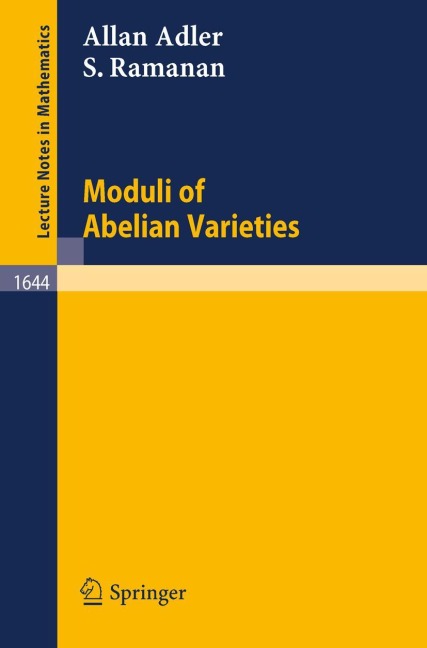 Moduli of Abelian Varieties