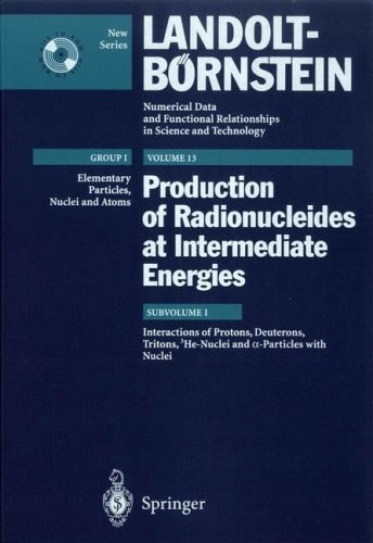 Interactions of Protons, Deuterons, Tritons, 3He-Nuclei, and a-Particles with Nuclei (Supplement to I/13 A to D and F to H)