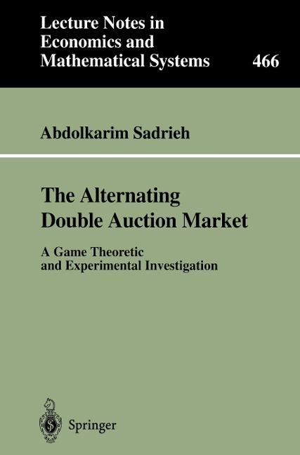 The Alternating Double Auction Market: A Game Theoretic and Experimental Investigation