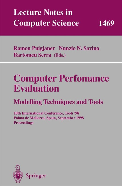 Computer Performance Evaluation: Modelling Techniques and Tools
