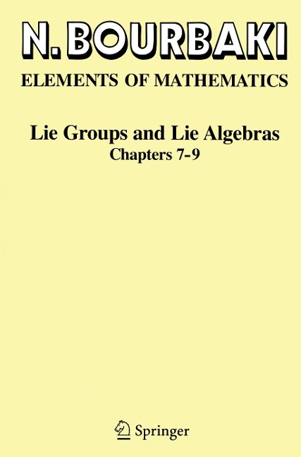 Lie Groups and Lie Algebras: Chapters 7-9