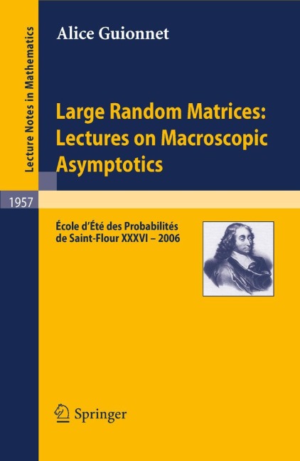 Large Random Matrices: Lectures on Macroscopic Asymptotics: École dÉté de Probabilités de Saint-Flour XXXVI - 2006