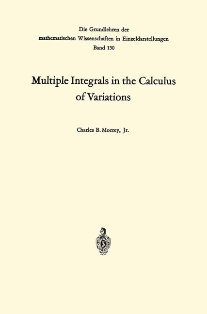 Multiple Integrals in the Calculus of Variations