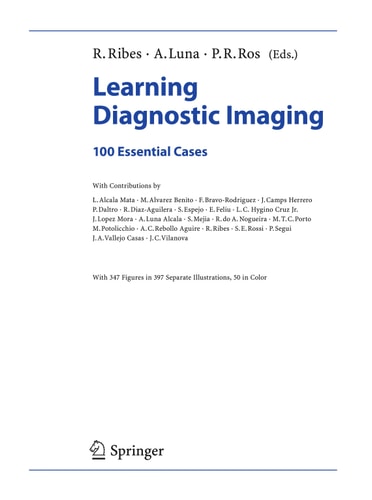 Learning Diagnostic Imaging 100 Essential Cases