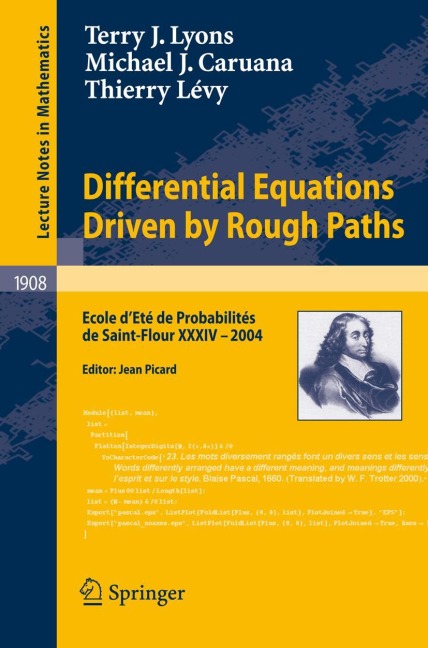 Differential Equations Driven by Rough Paths: Ecole dEté de Probabilités de Saint-Flour XXXIV-2004
