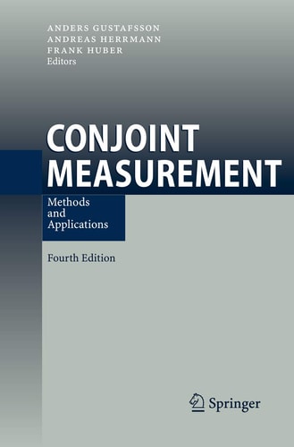 Conjoint Measurement Methods and Applications