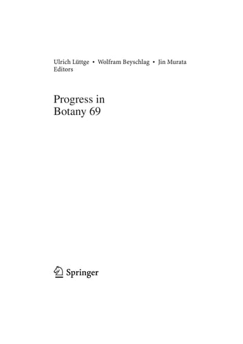 Progress in Botany 69