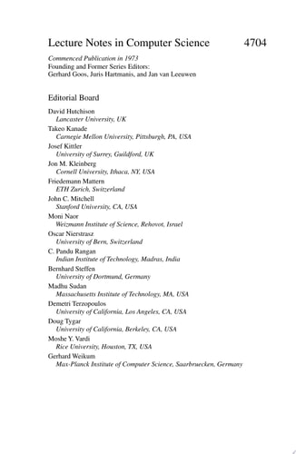 Database and XML Technologies 5th International XML Database Symposium, XSym 2007, Vienna, Austria, September 23-24, 2007, Proceedings