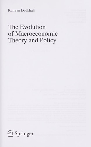 The Evolution of Macroeconomic Theory and Policy