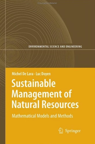 Sustainable Management of Natural Resources Mathematical Models and Methods