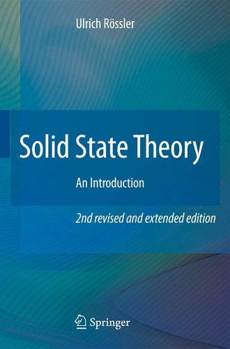 Solid State Theory An Introduction
