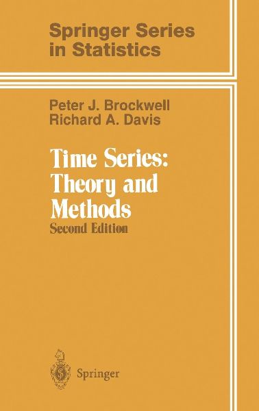 Time Series: Theory and Methods