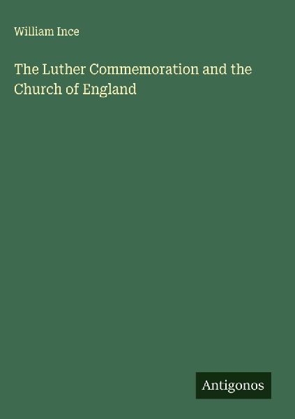The Luther Commemoration and the Church of England