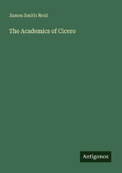 The Academics of Cicero