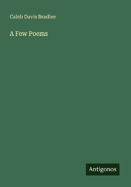A Few Poems