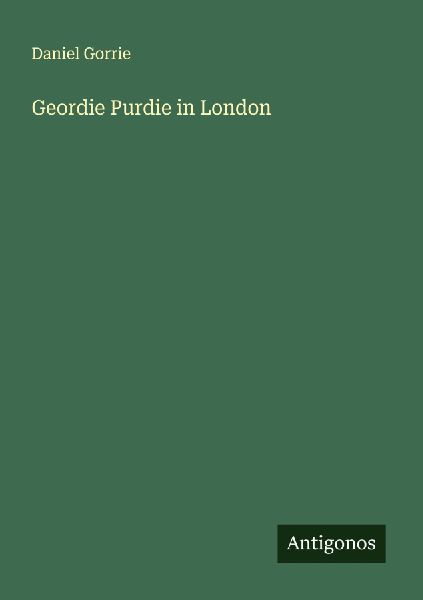 Geordie Purdie in London