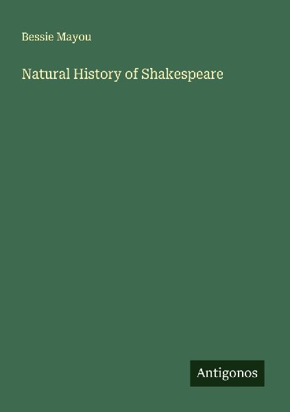 Natural History of Shakespeare