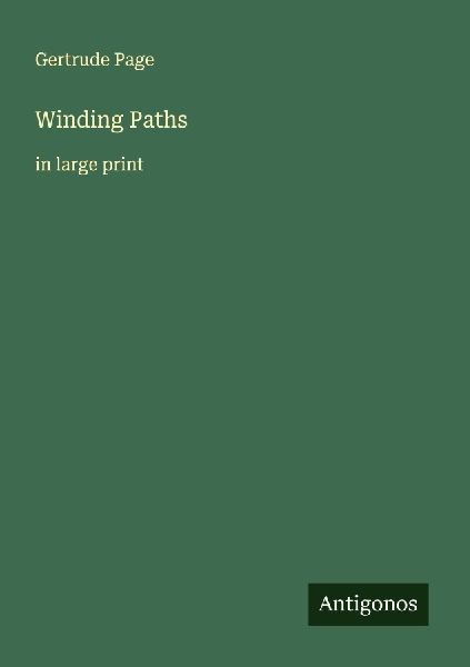 Winding Paths: in large print