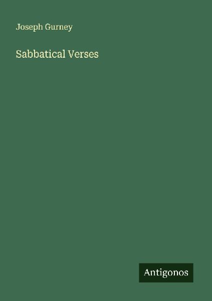 Sabbatical Verses