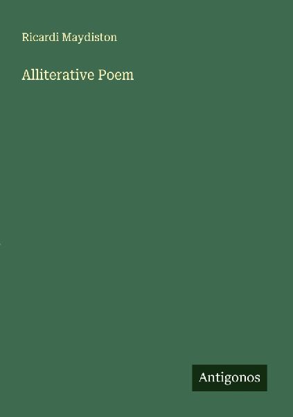 Alliterative Poem