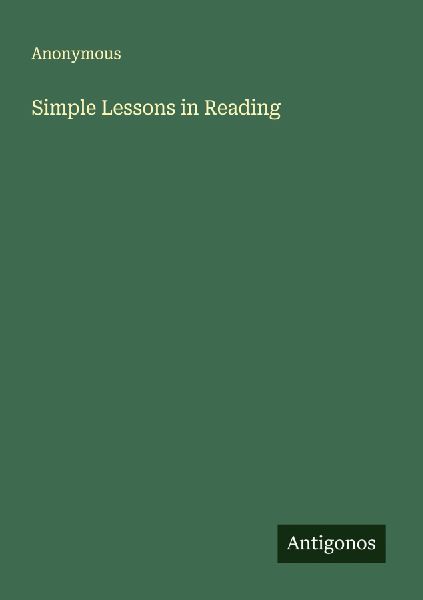 Simple Lessons in Reading