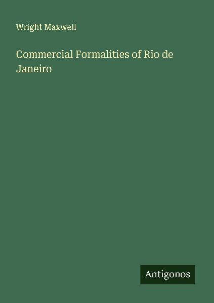Commercial Formalities of Rio de Janeiro