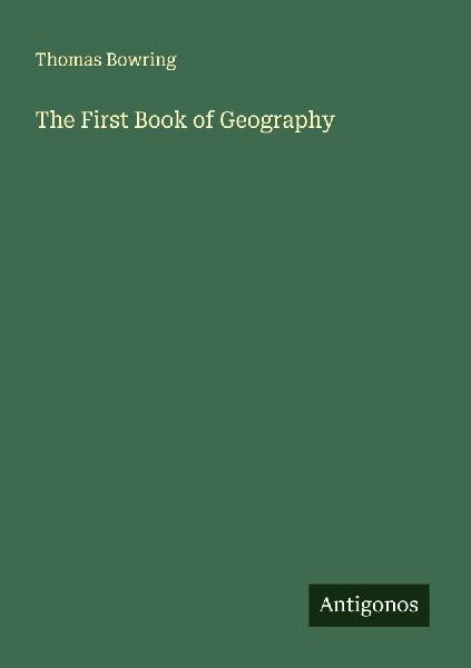 The First Book of Geography