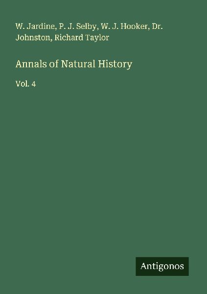 Annals of Natural History: Vol. 4