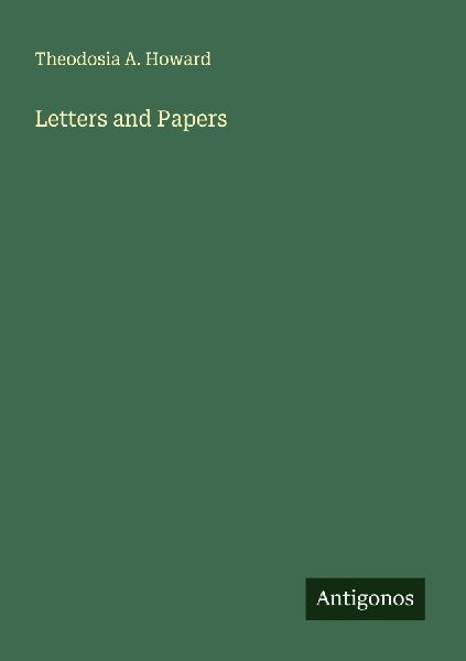 Letters and Papers