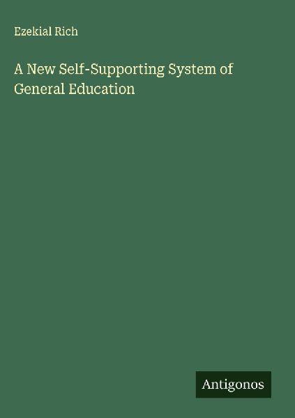 A New Self-Supporting System of General Education