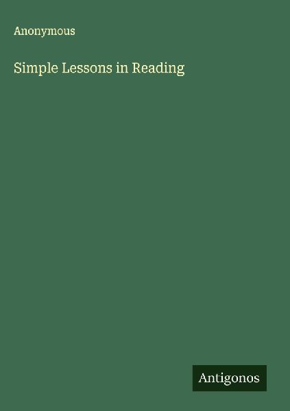 Simple Lessons in Reading