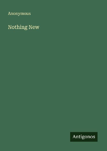 Nothing New