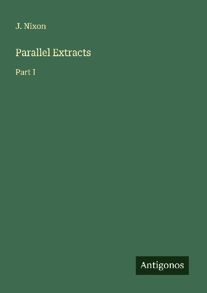 Parallel Extracts: Part I