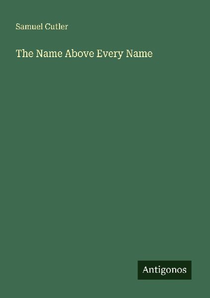 The Name Above Every Name