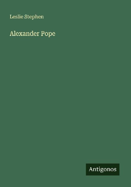 Alexander Pope