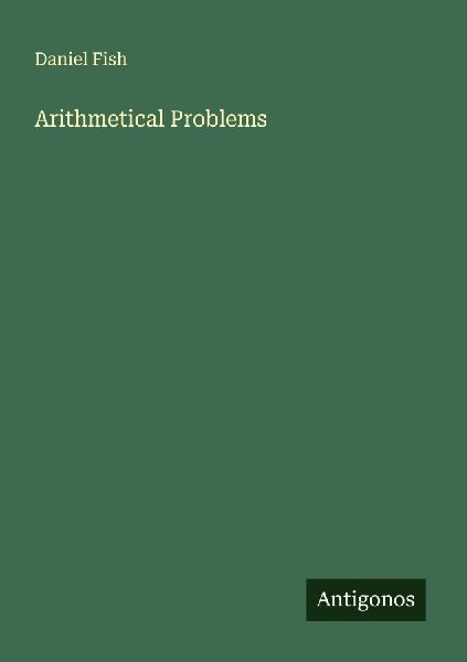 Arithmetical Problems