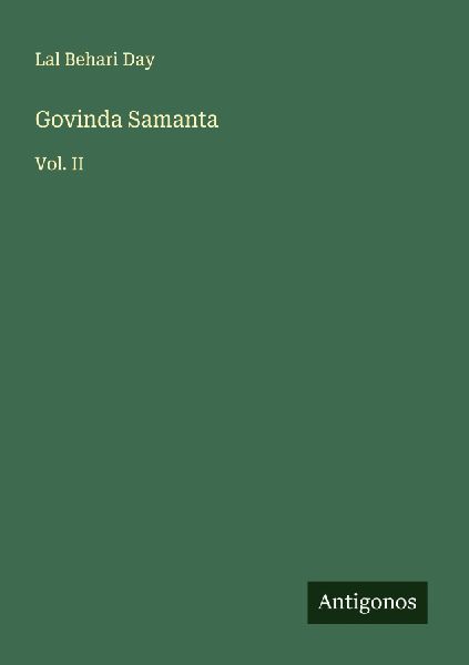 Govinda Samanta: Vol. II