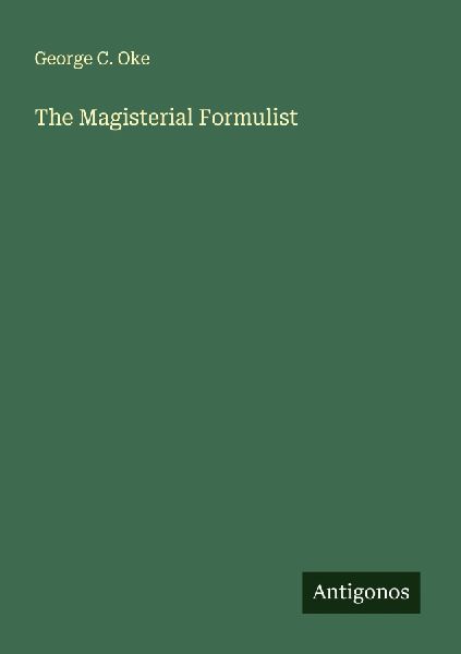 The Magisterial Formulist