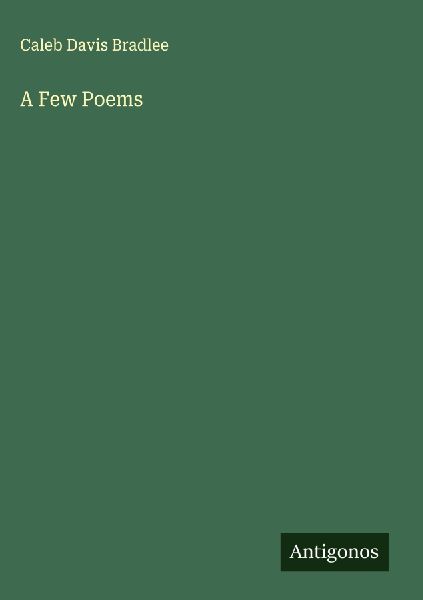 A Few Poems