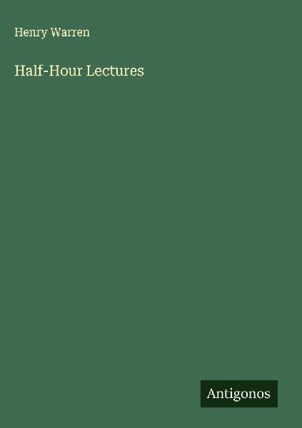 Half-Hour Lectures