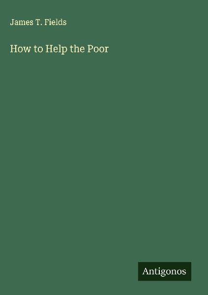 How to Help the Poor