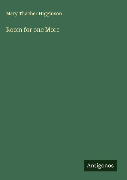 Room for one More