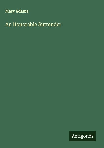 An Honorable Surrender